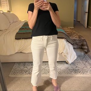 J Crew 9 in bootcut crop